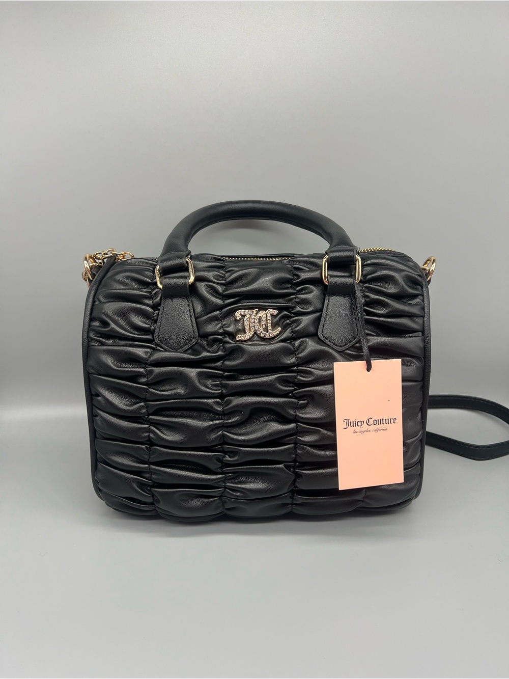 Juicy couture run the world satchel purse